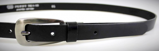 Dámský kožený opasek černý - Penny Belts  85 cm