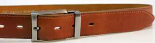 Hnědorezavý kožený opasek - Penny Belts 100 cm