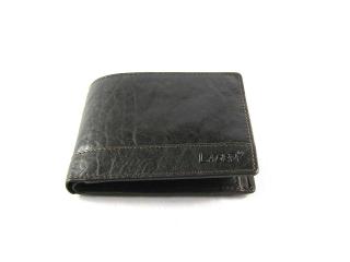 Klasická pánská kožená peněženka značky Lagen - tmavě hnědá