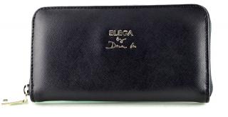 Kožená peněženka ELEGA by Dana M - černá