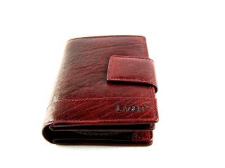Kožená peněženka Lagen - vínová
