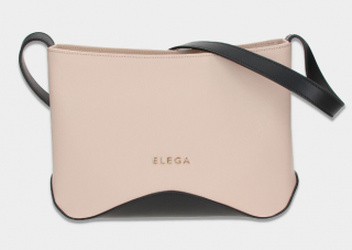 kožené crossbody ELEGA  Ziggy černá/bambi