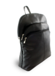 Kožený batoh Arwel - černý