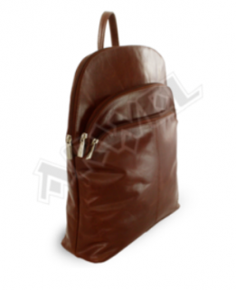 Kožený batoh Arwel - hnědý
