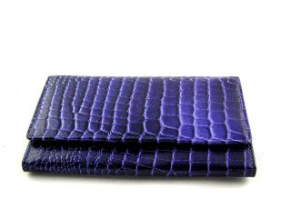 Kroko dámská peněženka Lagen - modro-fialová