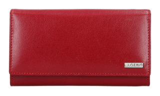 Luxusní dámská peněženka Lagen - červená