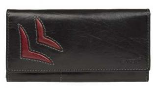 Luxusní kožená peněženka Lagen - černá