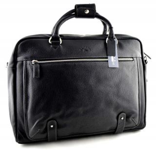 Manažerská kožená taška Katana - černá