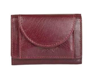 Mini kožená peněženka Lagen - vínová