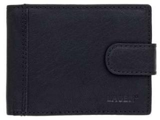 Pánská peněženka Lagen s přezkou - černá
