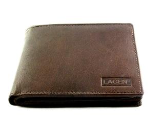 Pánská peněženka Lagen - tmavě hnědá