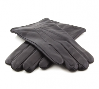 Pánské kožené rukavice Bohemia Gloves - černé Velikost: 10
