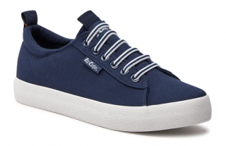 Plátěné modré tenisky na gumu Lee Cooper Velikost: 40