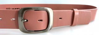 Růžový kožený dámský opasek 100 cm - Penny Belts