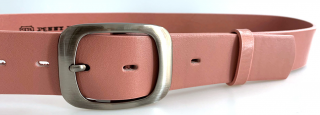 Růžový kožený dámský opasek 105 cm - Penny Belts