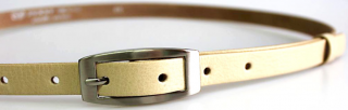 Světlý úzký dámský opasek 105 cm - Penny Belts