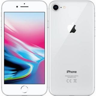 Apple iPhone 8 256GB stříbrný  PŘEDVÁDĚCÍ TELEFON | STAV A-