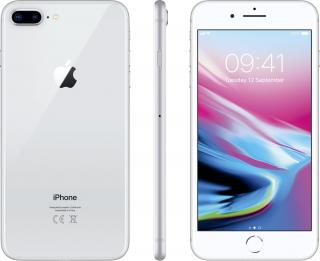 Apple iPhone 8 Plus 64GB, stříbrná  PŘEDVÁDĚCÍ | STAV A+ | NEFUNKČNÍ VOLÁNÍ