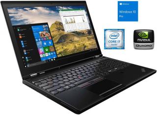 Lenovo ThinkPad P50 černá  REPASOVANÉ ZBOŽÍ  | STAV A