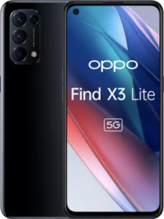 Oppo Find X3 Lite 128 GB Starry Black  PŘEDVÁDĚCÍ TELEFON | STAV A+