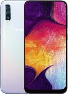 Samsung Galaxy A50 4GB/128GB bílá  PŘEDVÁDĚCÍ TELEFON | STAV B