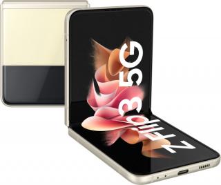 Samsung Galaxy Z Flip3 5G, 8GB/256GB Cream  REPASOVANÉ ZBOŽÍ | NEFUNKČNÍ WIFI/BLUETOOTH