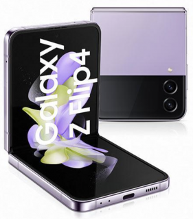 Samsung Galaxy Z Flip4, 8GB/256GB, Levander  PŘEDVÁDĚCÍ TELEFON | STAV A+