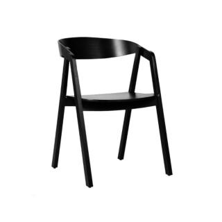Jídelní buková židle - Guru černá