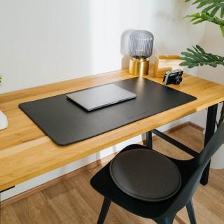 Kožená podložka na stůl Odstín: Černá