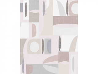 Moderní minimalistická tapeta GEOMETRIE béžová Varianta: část A (212 cm)