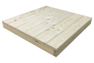 Palubkové víko pro nástavkové úly Adamcovy míry – izolace 2 cm nebo 3 cm Izolace: 3 cm