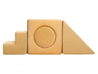 Dětská pěnová sestava PLAYSET Zvolte barvu: Hořčicová