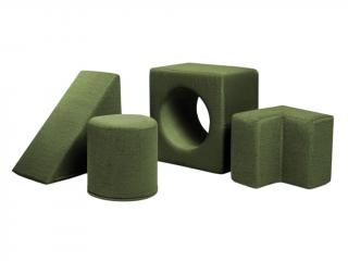 Dětská pěnová sestava PLAYSET Zvolte barvu: Tmavě zelená