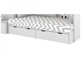 Dvojitý úložný šuplík pod patrovou postel SIMONE Zvolte variantu: Pod postel o rozměru 90x200 cm