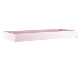 Malý úložný šuplík pod postel BIBI na kolečkách Zvolte barvu: Růžová