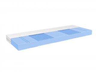 Nízká dětská pěnová matrace ZONIC s 5 zónovým systémem Zvolte rozměr: 80x180 cm