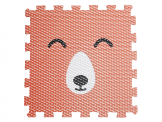 Pěnová puzzle podložka do dětského pokoje LIŠKA Zvolte barvu: Oranžová