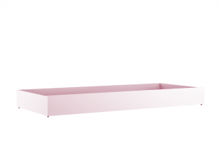 Přistýlkový šuplík pod postel ALEX 90x190 cm na kolečkách Zvolte barvu: Růžová