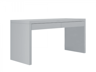 Psací stůl se šuplíky o šířce 160 cm SIMONE šedý
