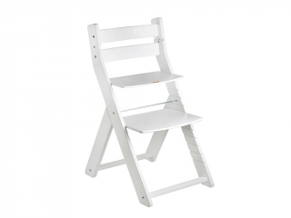 Rostoucí židle pro školáky SANDY bílá Zvolte barvu: Bílá