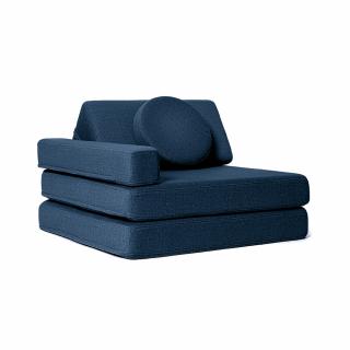 Rozkládací pěnové křeslo ARMCHAIR Zvolte barvu: Námořnická modrá