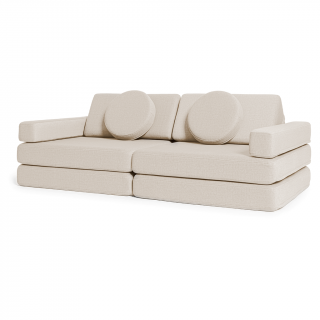 Velký multifunkční skládací bunkr SOFA Zvolte barvu: Krémová