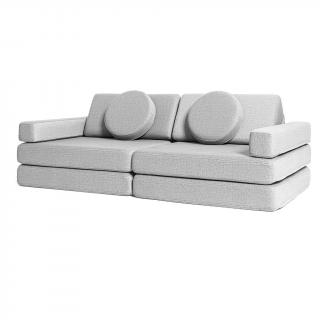 Velký multifunkční skládací bunkr SOFA Zvolte barvu: Světle šedá
