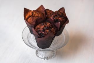 Bezlepkový muffin s čokoládou