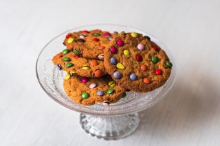Cookies s lentilkami
