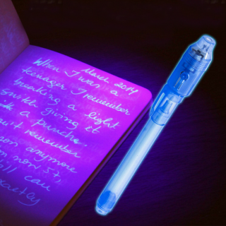 Pero s neviditelným inkoustem - Pište tajné vzkazy či taháky
