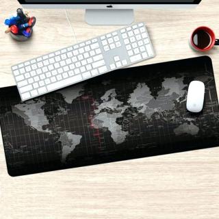 Podložka pod klávesnici a myš  Mapa světa