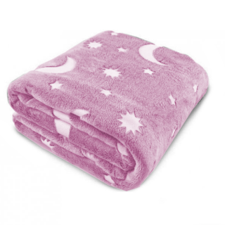 Svítící deka Magic Blanket Barva: Magenta