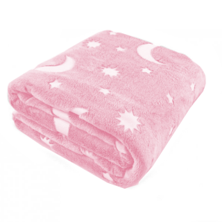 Svítící deka Magic Blanket Barva: Růžová