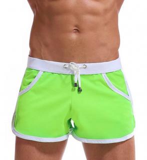 BRAVE PERSON CLASSIC SHORTS sportovní šortky Barva: Zářivá zelená, Velikost: M